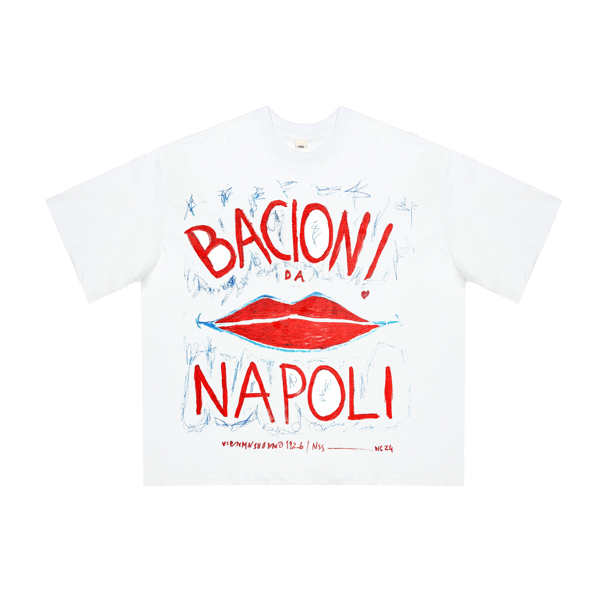 T-Shirt Divertente PEZ8 - Pezzotto Sky Dazn Napoli - Maglietta Uomo Donna 100% Cotone, Idea Regalo Umoristica