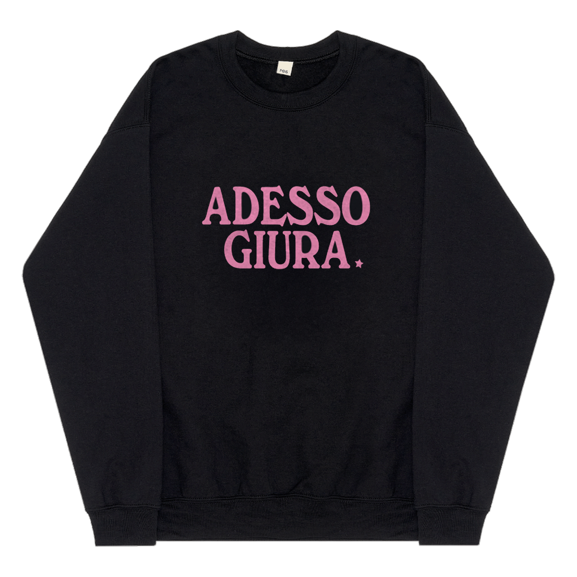 "Adesso giura" Sweatshirt Black