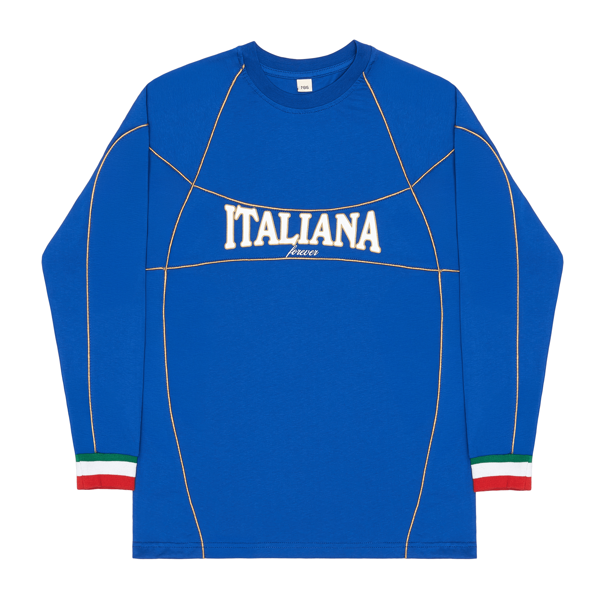 Italiana Forever Long Sleeve T-shirt Blue