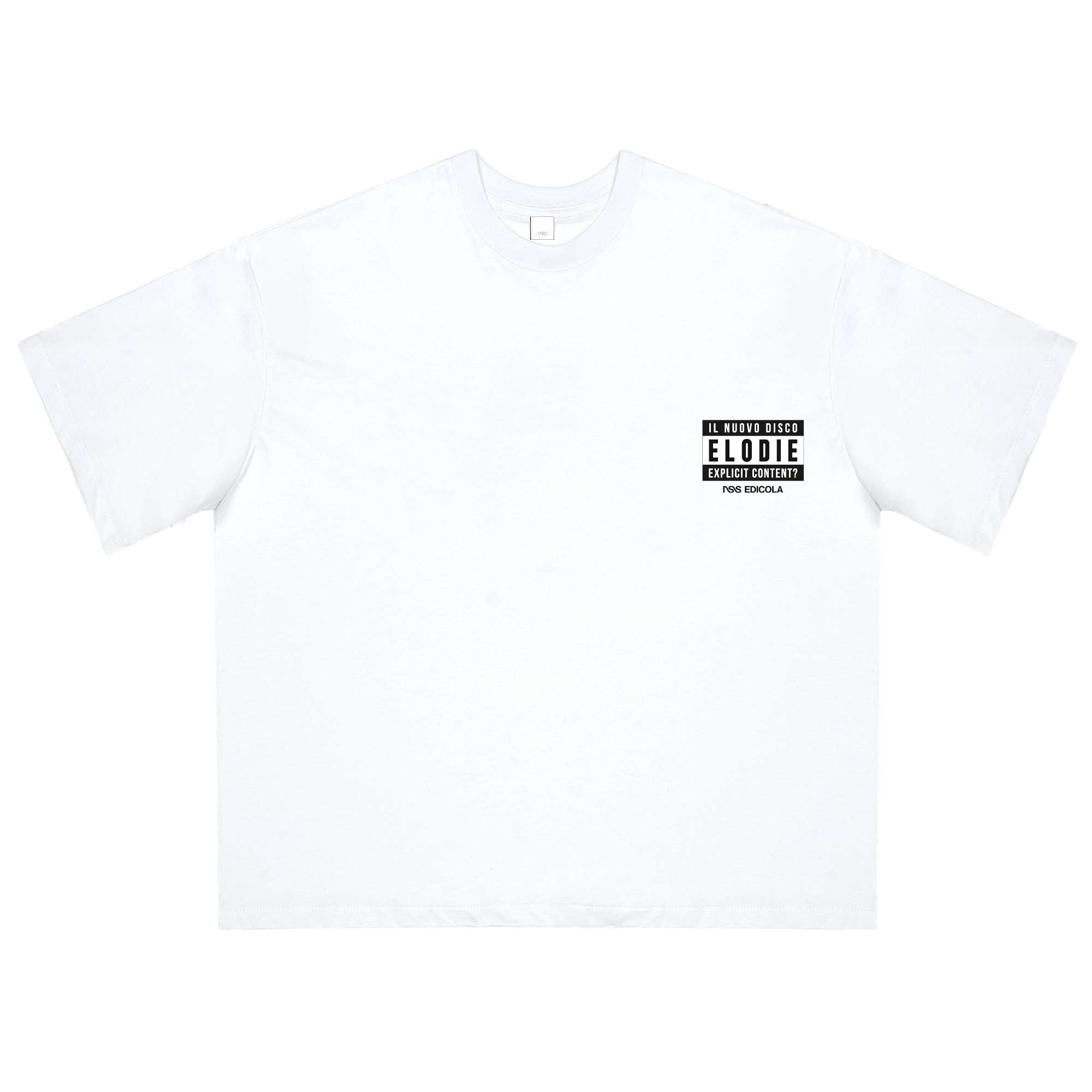 Mi Ami Mi Odi Boxy T-shirt White