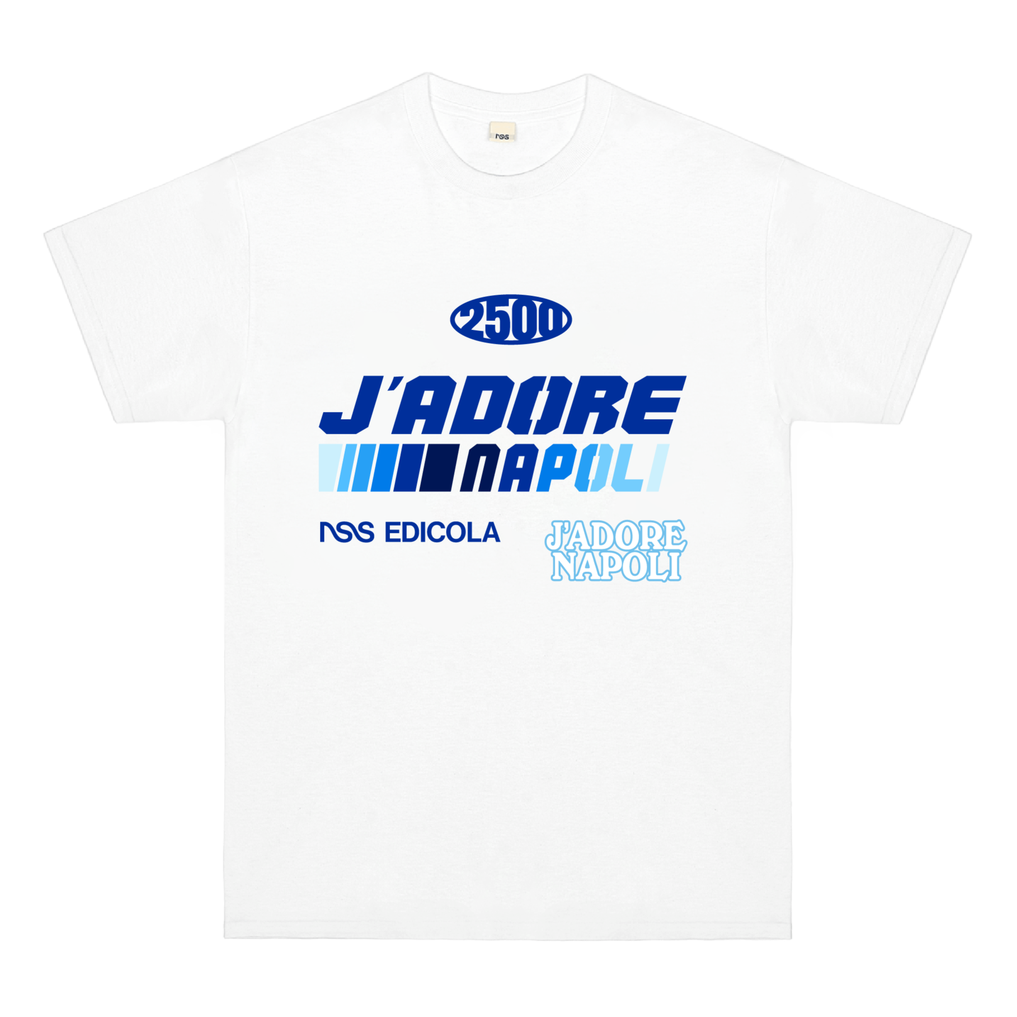 J'Adore Napoli 2500 T-shirt White