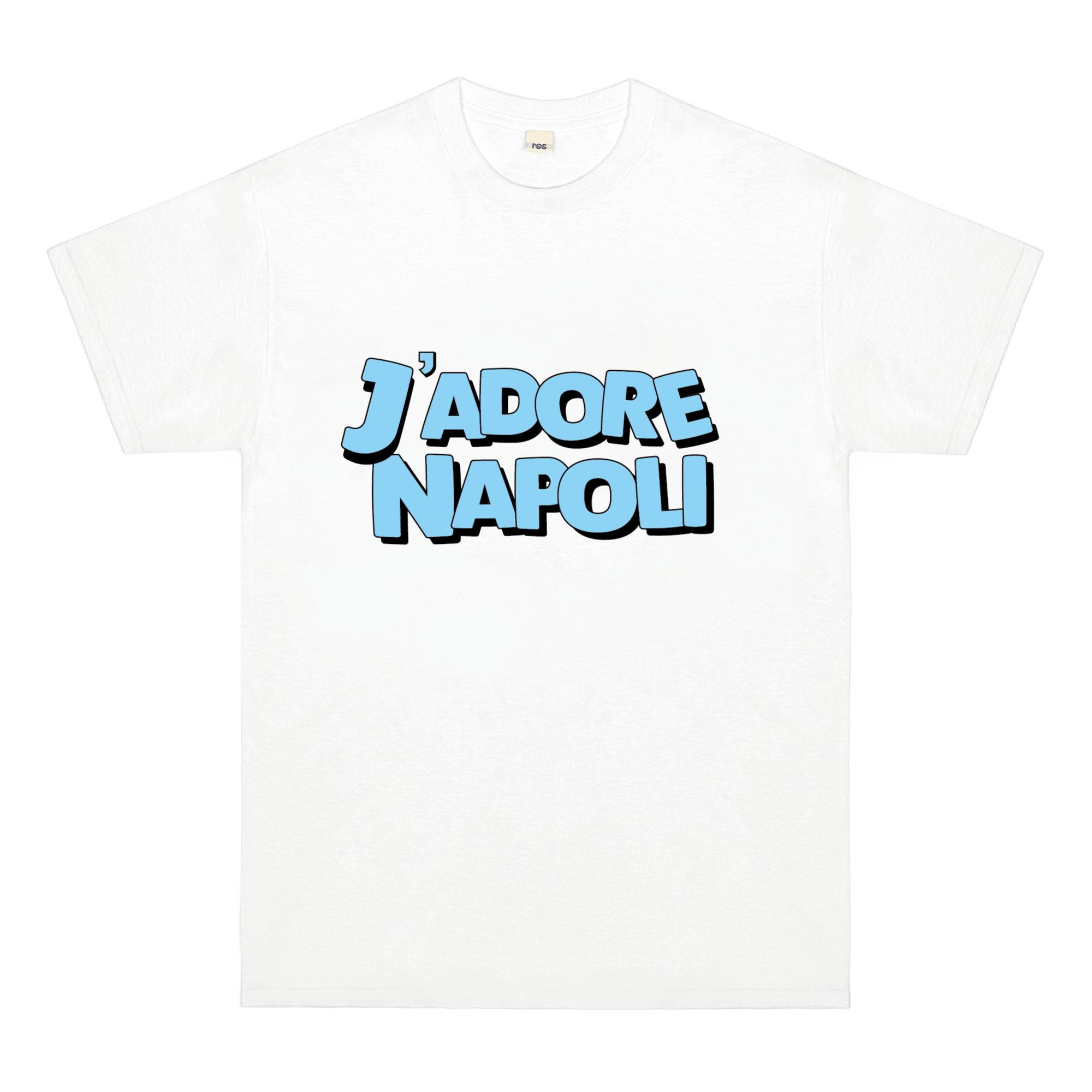 J’adore Napoli celebration T-shirt – Looney Tunes White