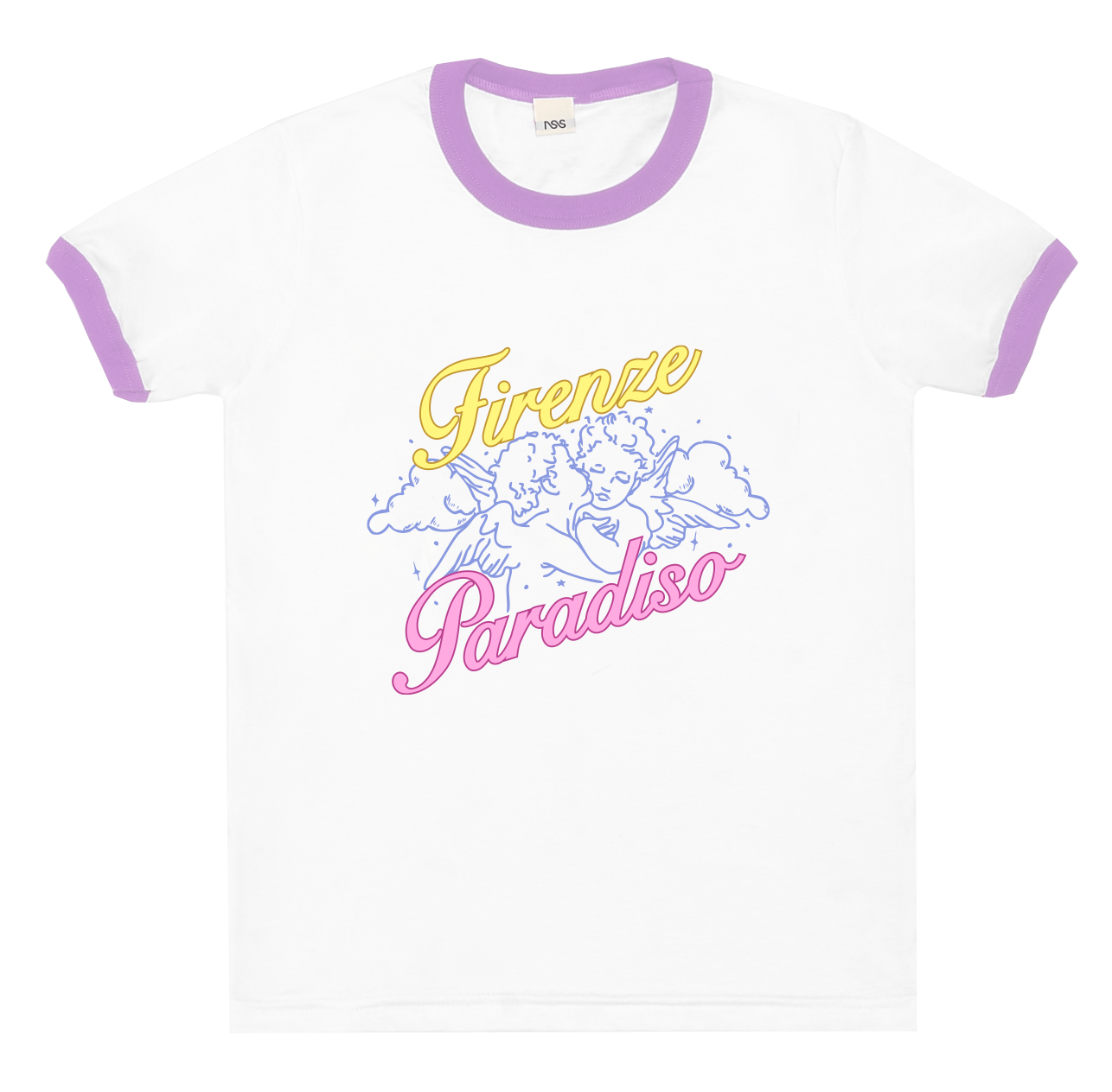 Ring Tee Firenze Paradiso White