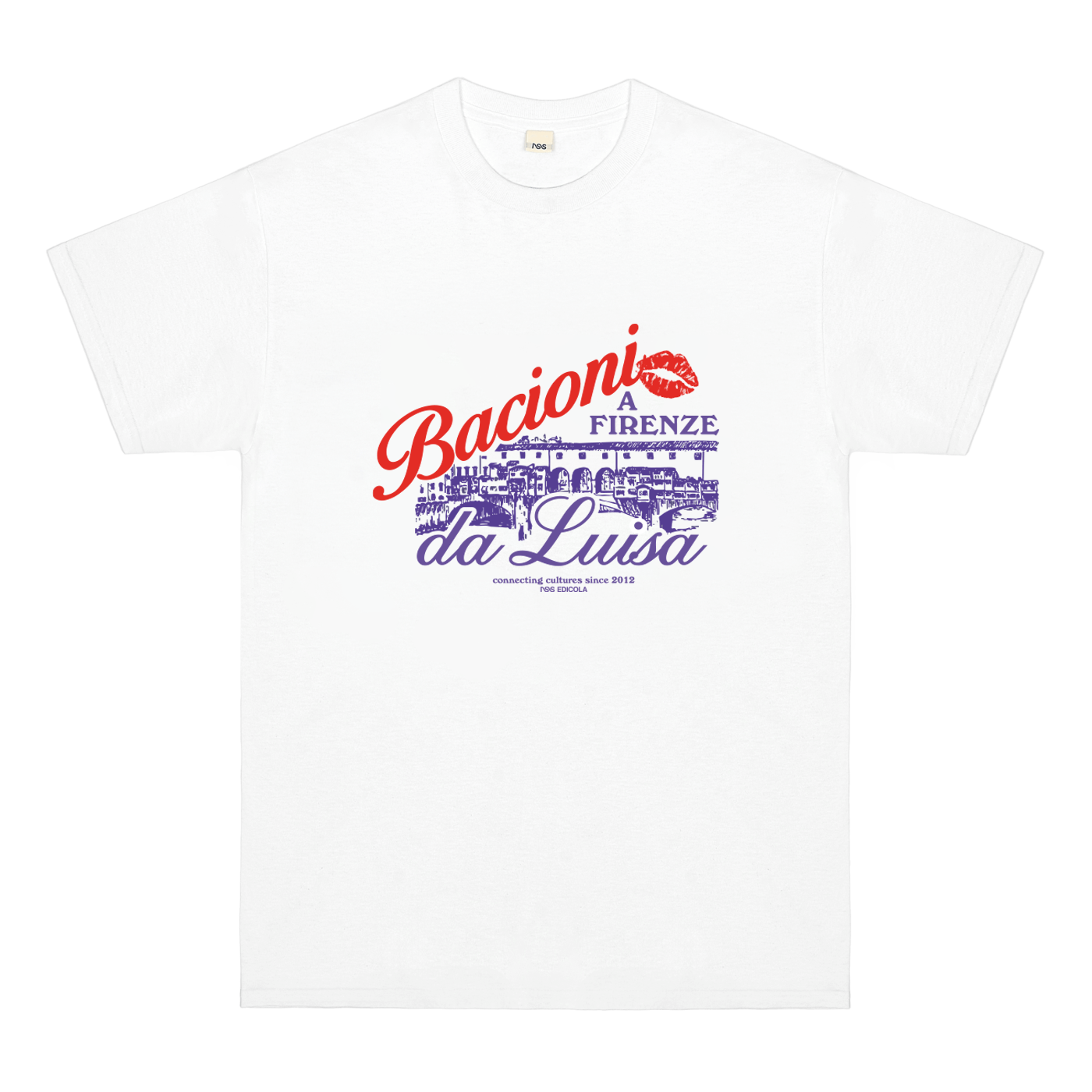 T-Shirt Bacioni da Luisa White