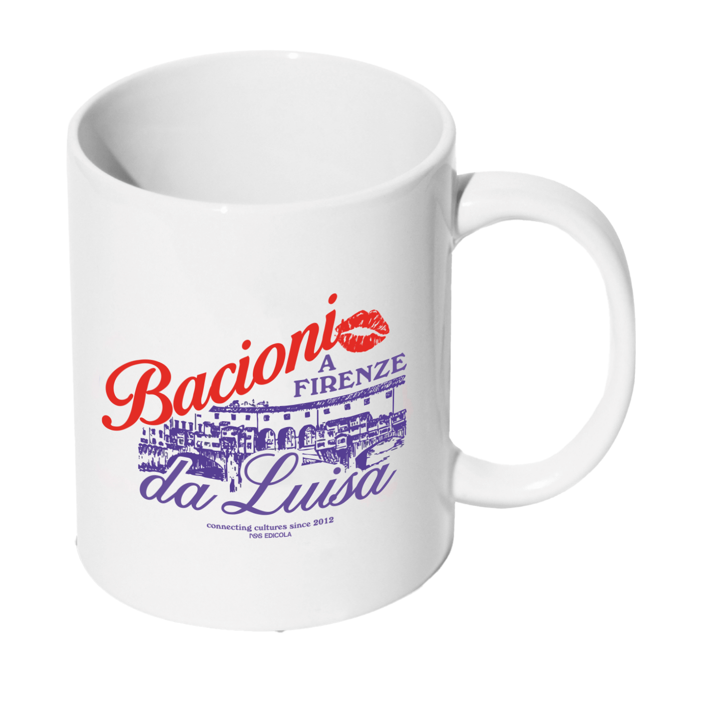 Tazza Bacioni da Luisa White