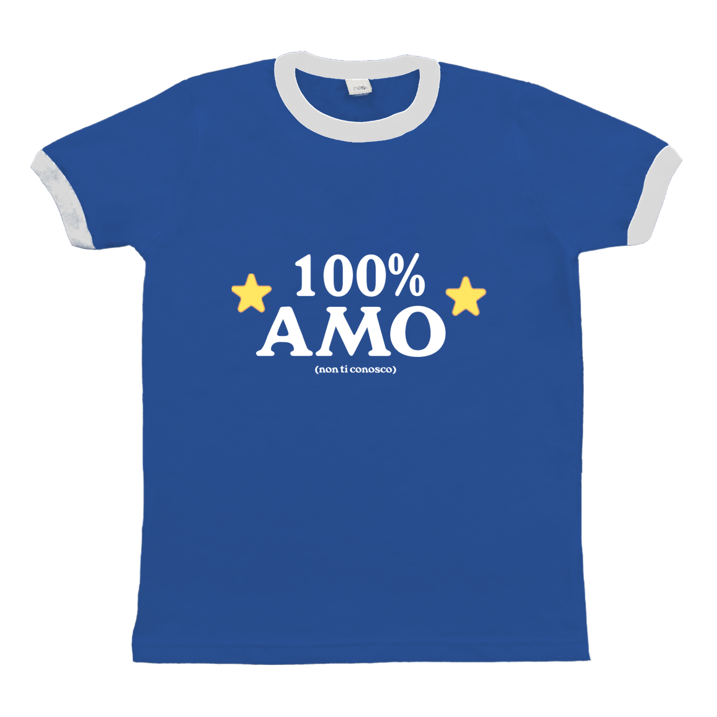 Ring Tee 100% Amo Blue