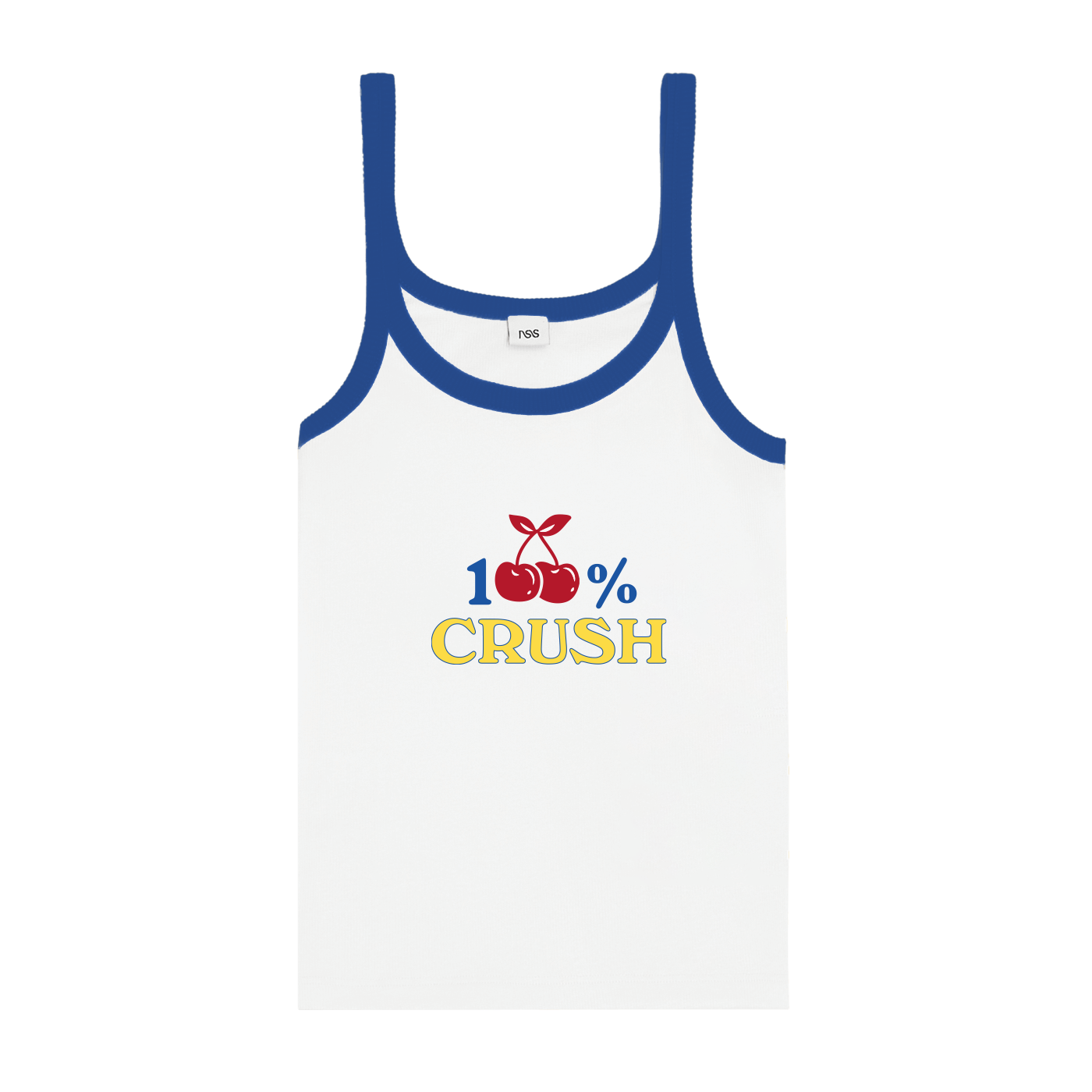 Canotta 100% Crush White