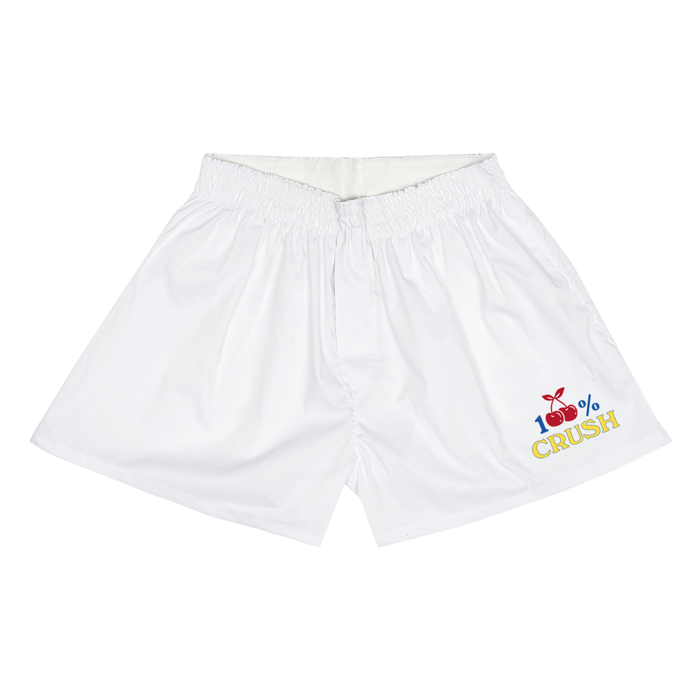 Boxer 100% Crush White