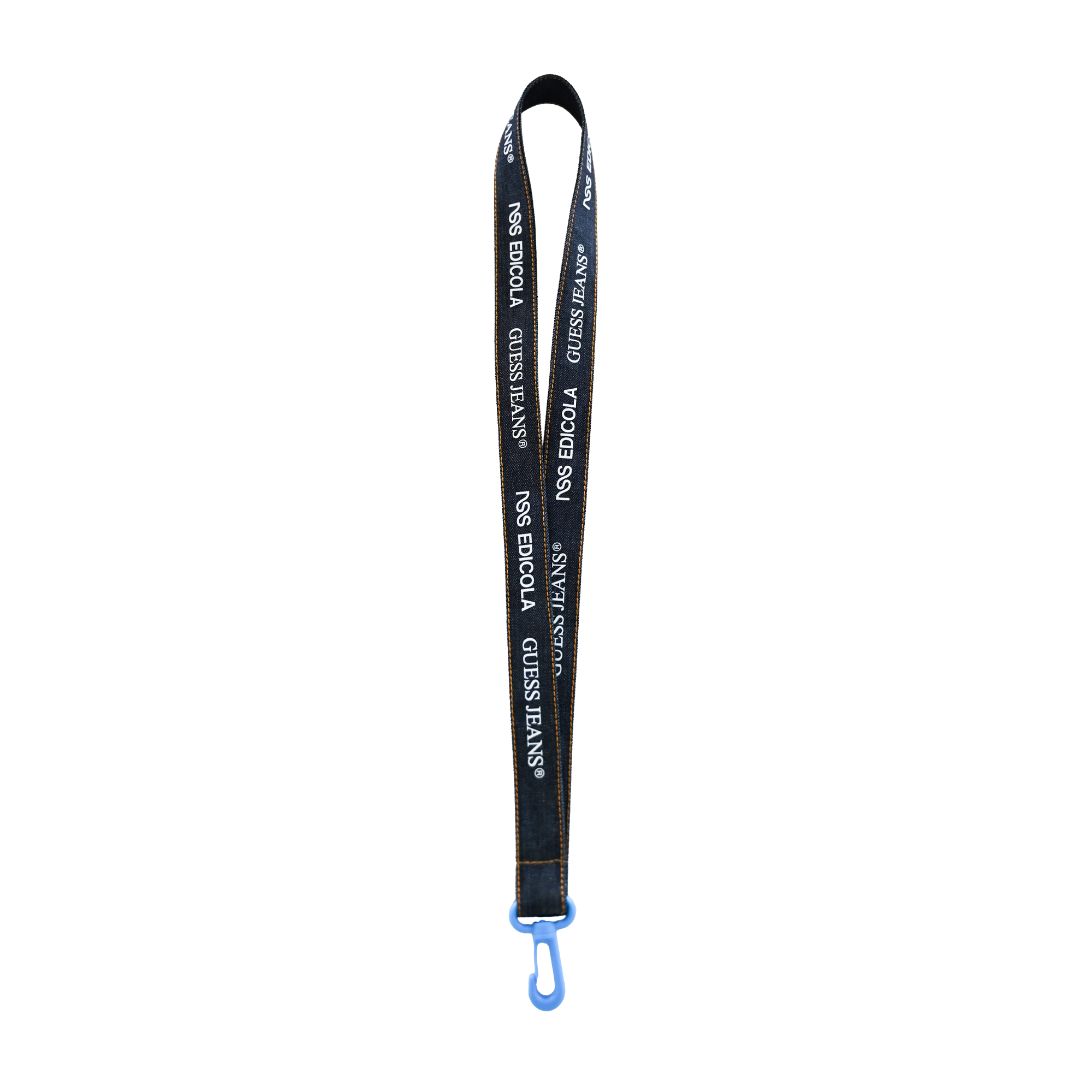 Denim Lanyard Black/Multicolor