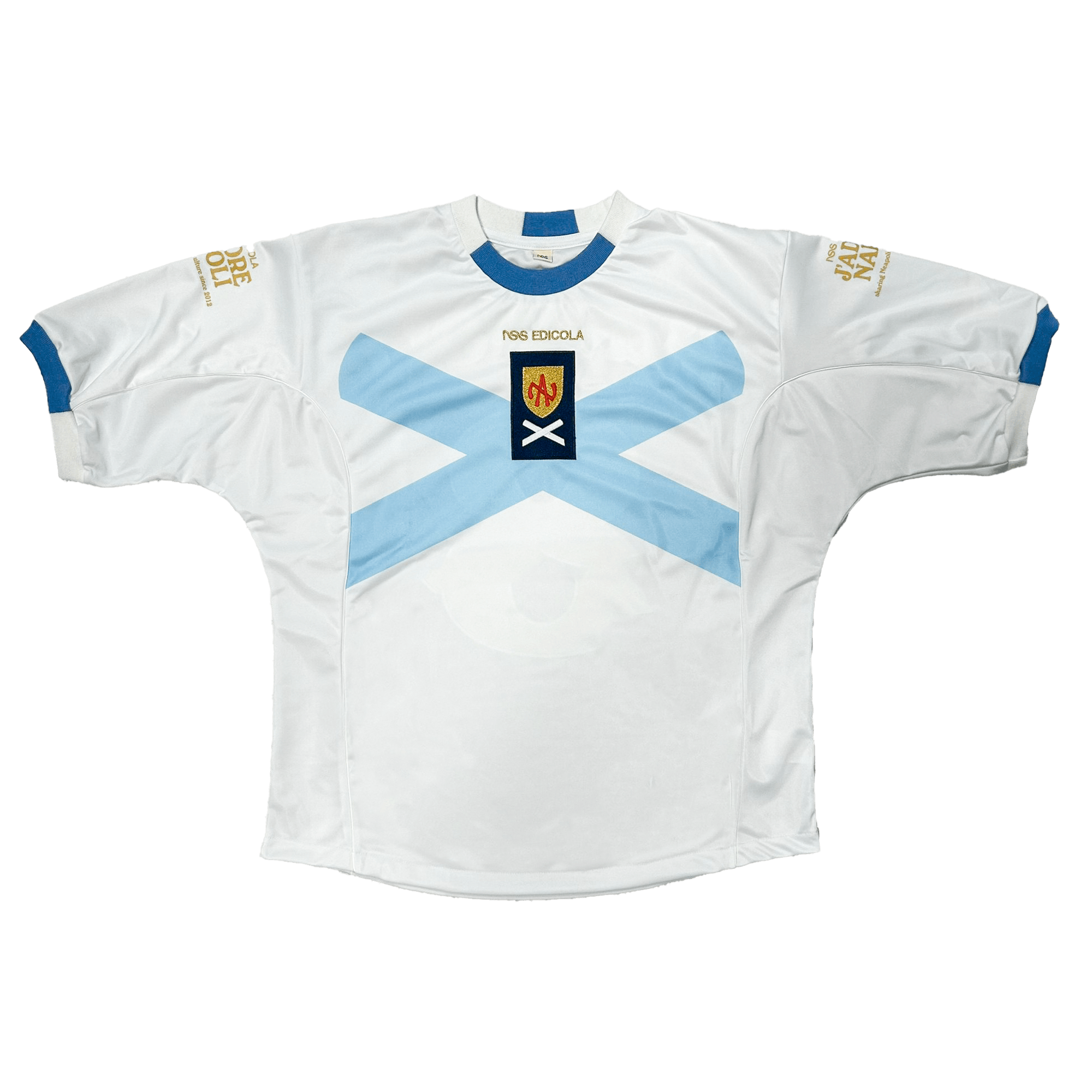 Mc Napoli Football Jersey White