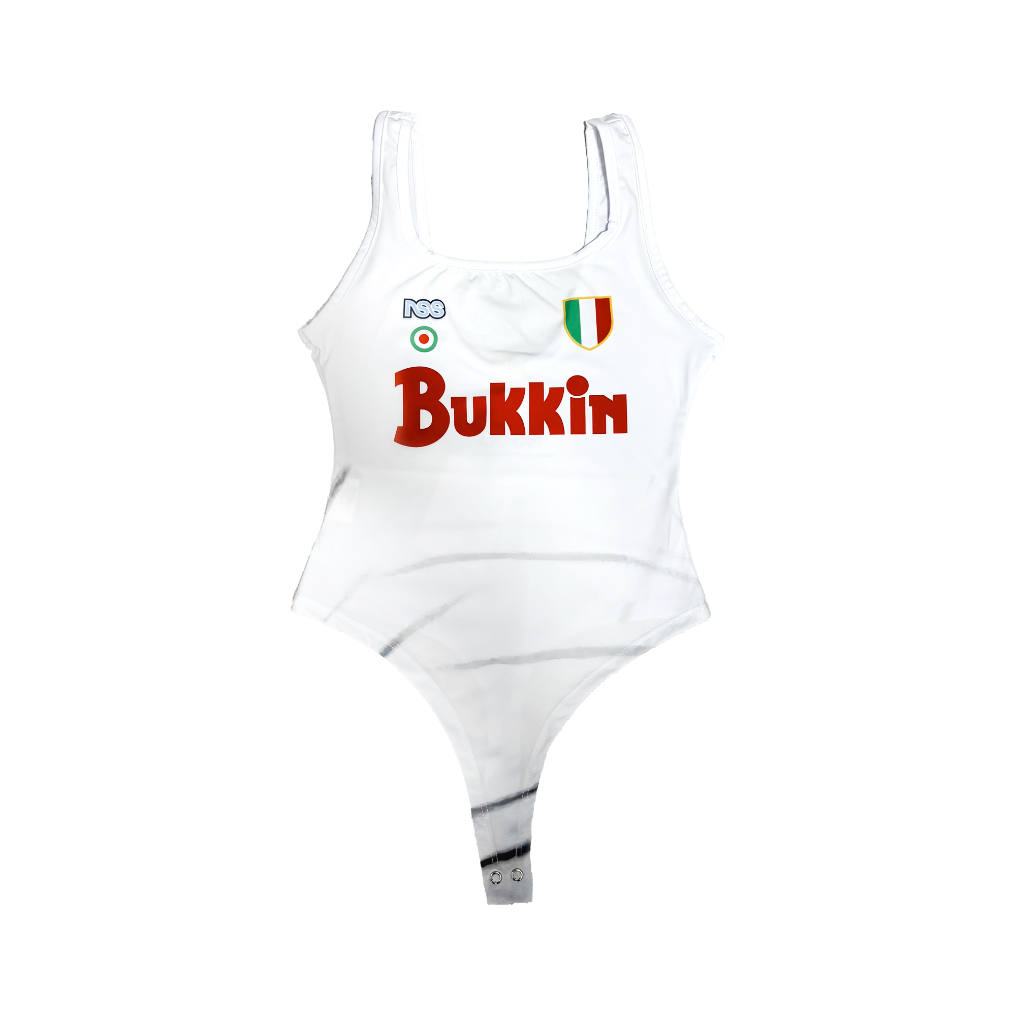 Bukkin Bodysuit White