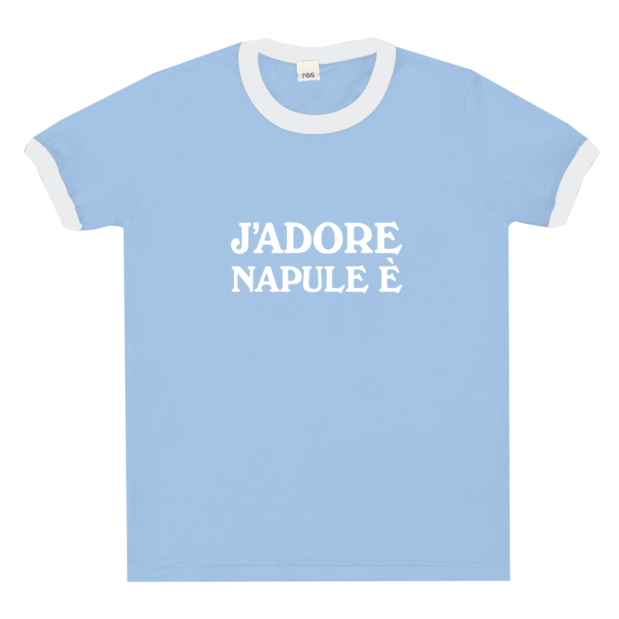 J'Adore Napule Ring Tee Baby Blue