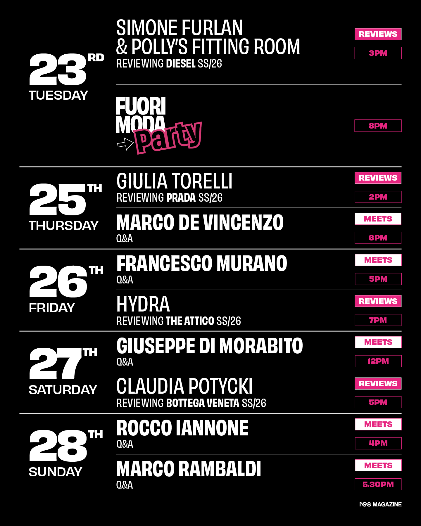 Fuorimoda Party Piazza Bruno Buozzi, Milano