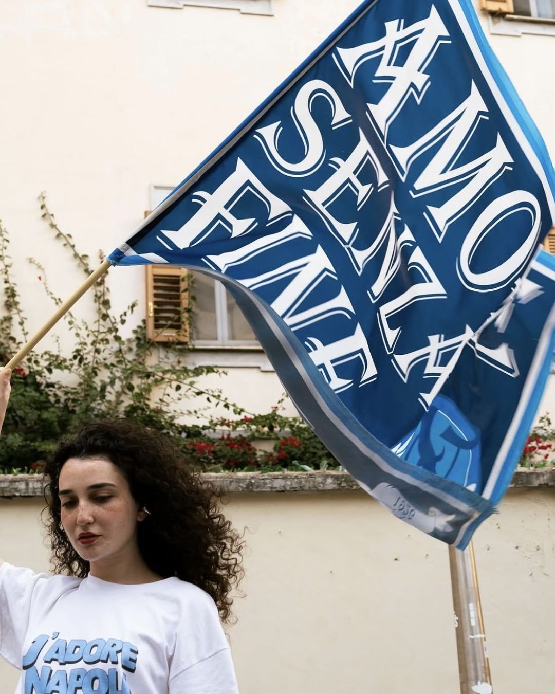 J&apos;4dore Napoli Scudetto Piazza San Pasquale, Napoli