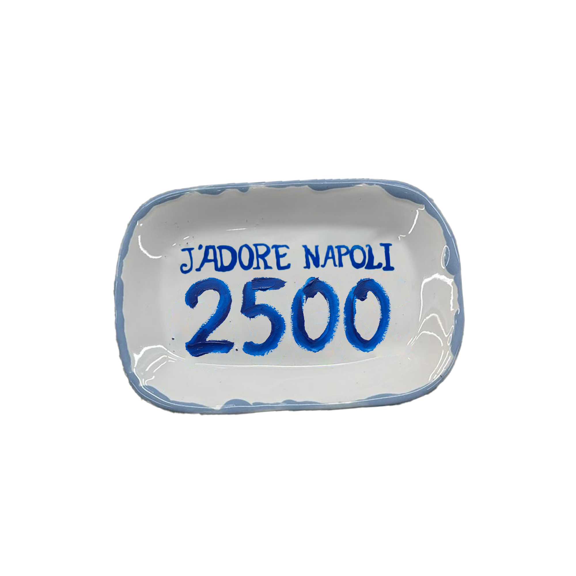 J'Adore Napoli 2500 Small Dish White