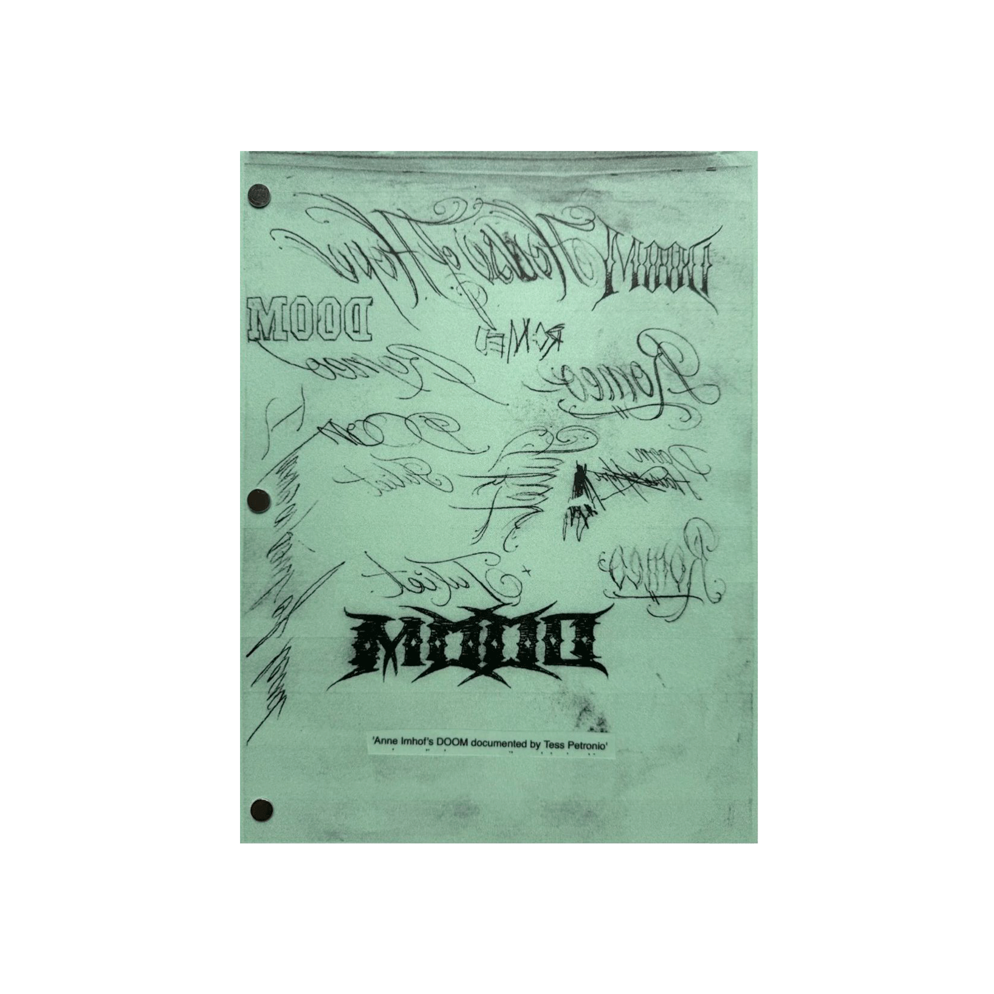 Anne Imhof's DOOM — Tess Petronio