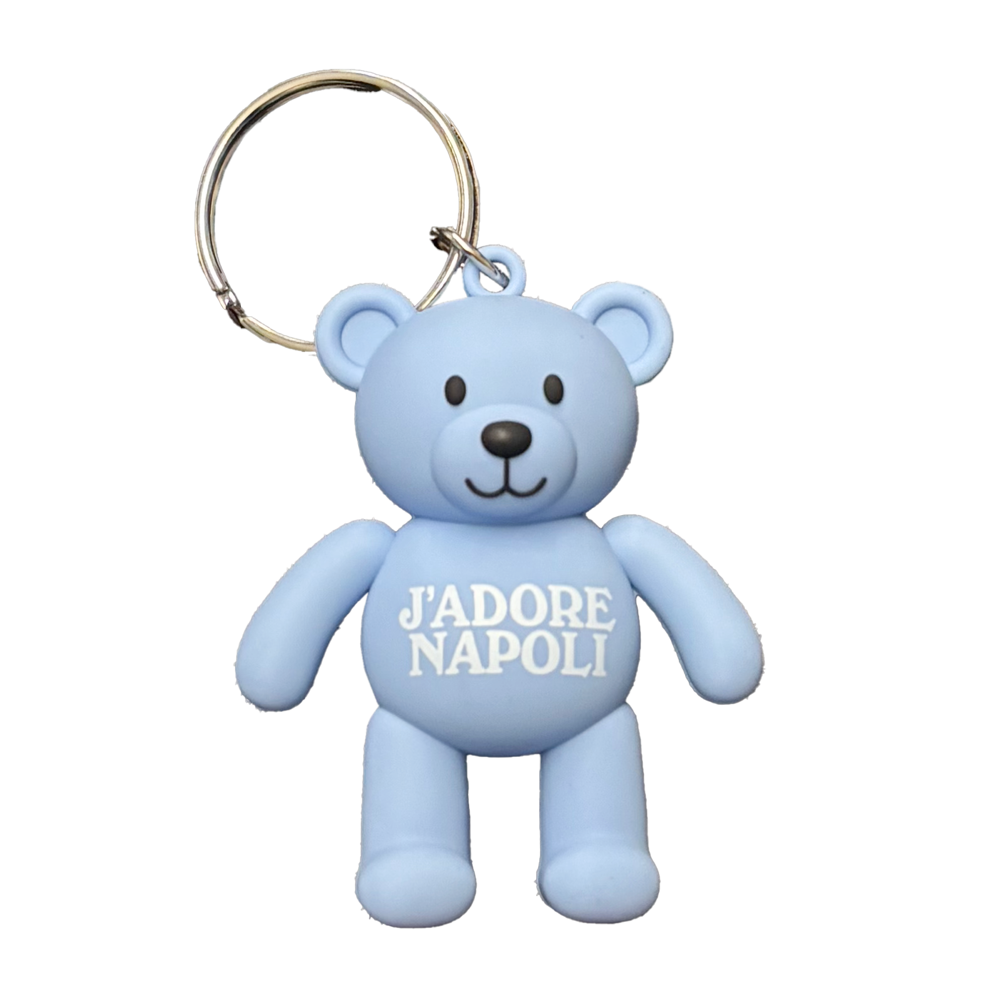 Teddy Bear Keychain Baby Blue