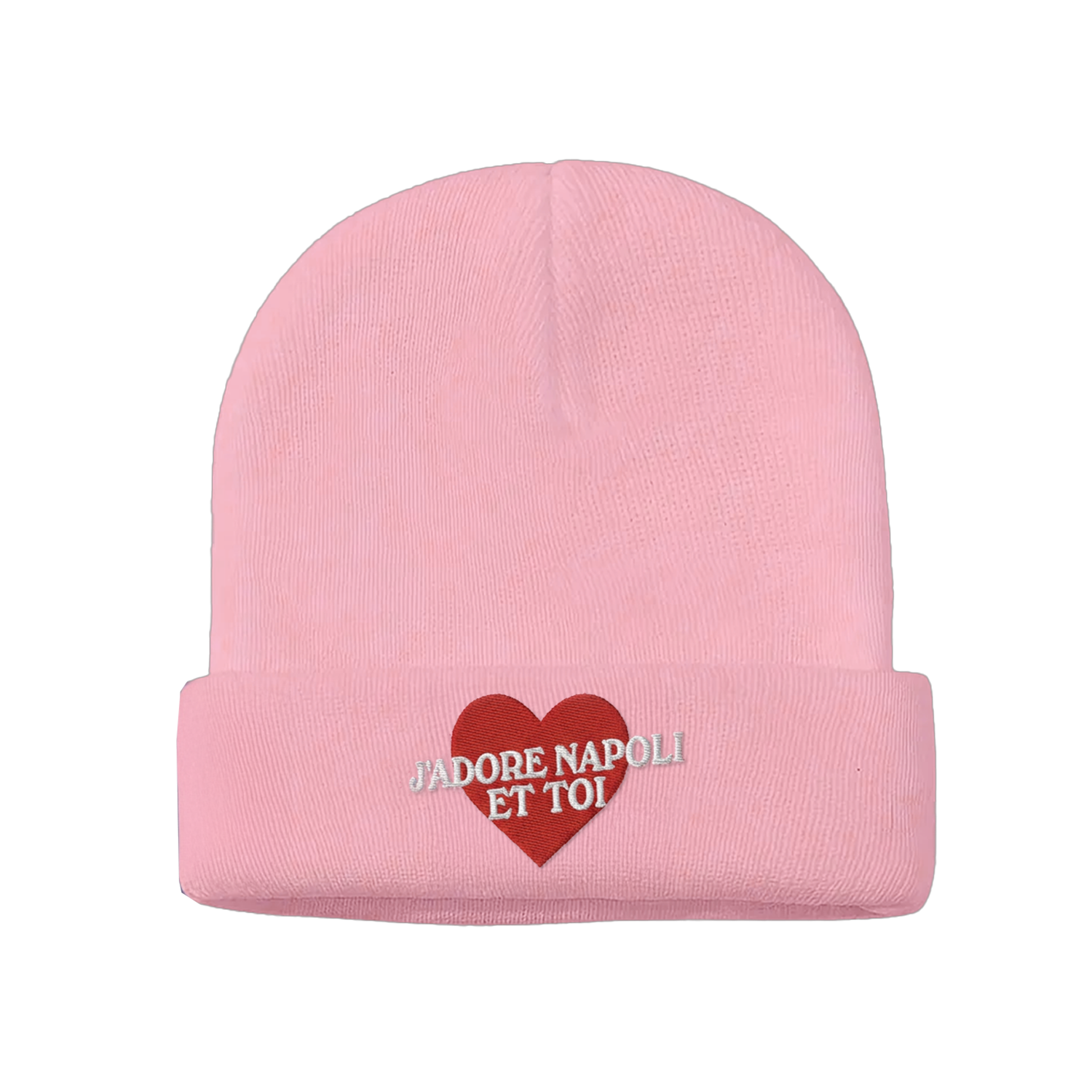 J'Adore Napoli Et Toi Beanie Pink