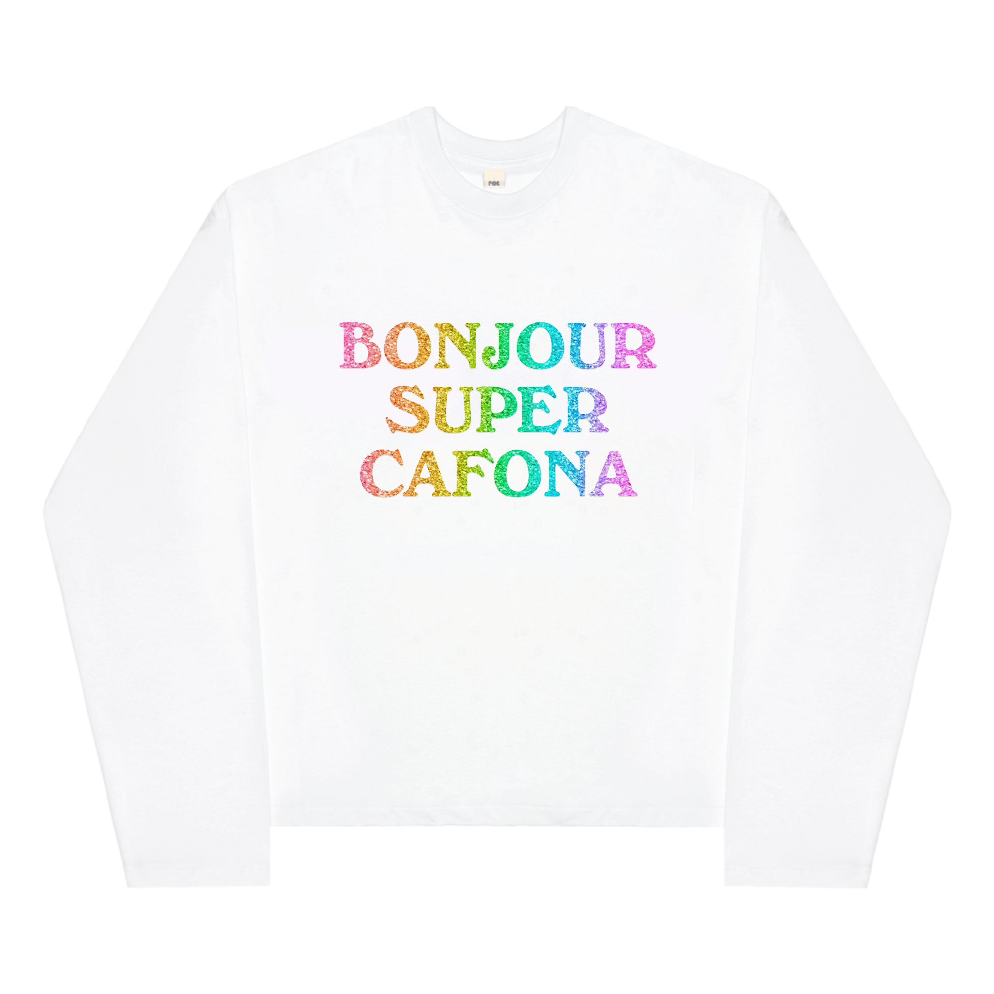 Bonjur Super Cafona Boxy Long Sleeve White