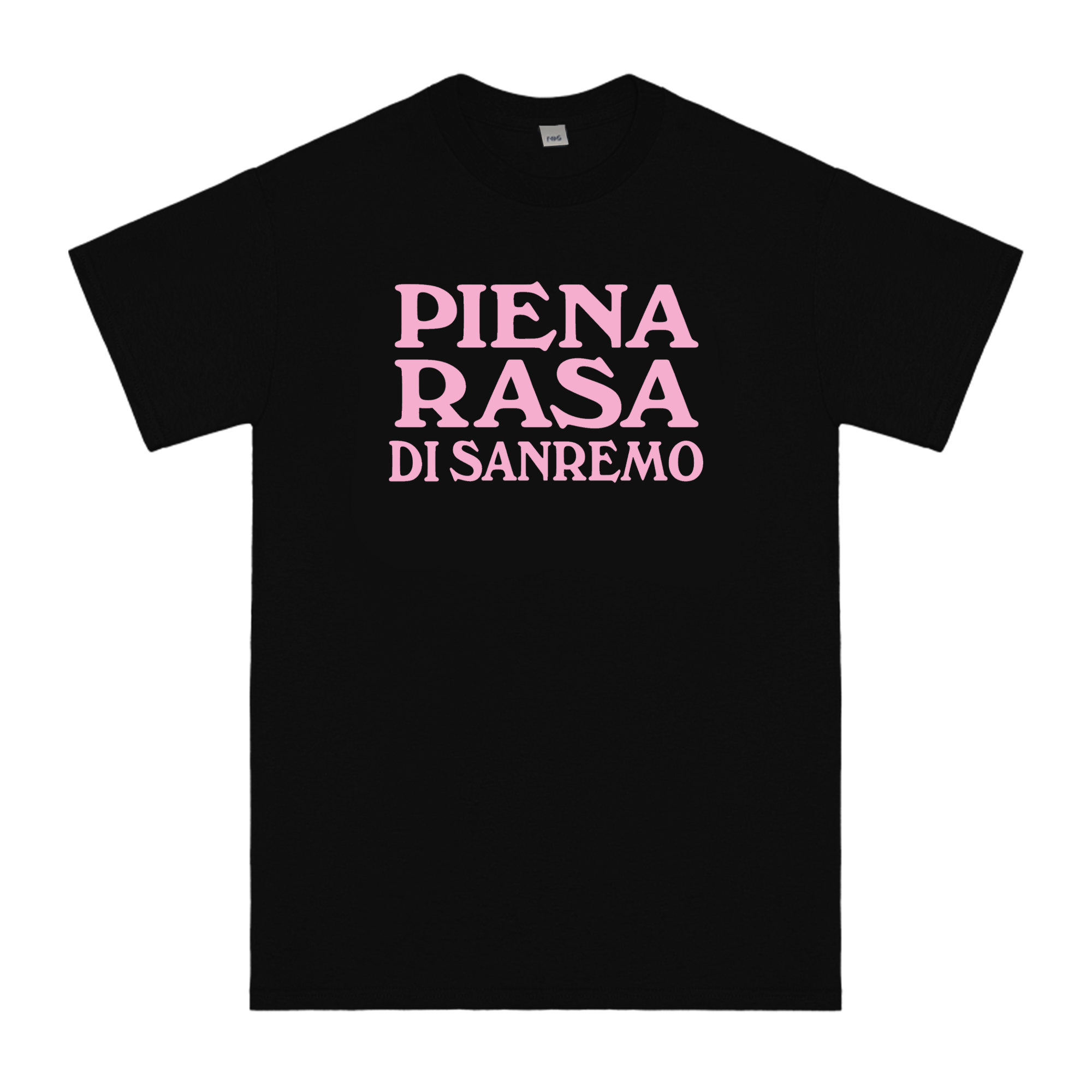 Piena rasa di Sanremo T-shirt Black