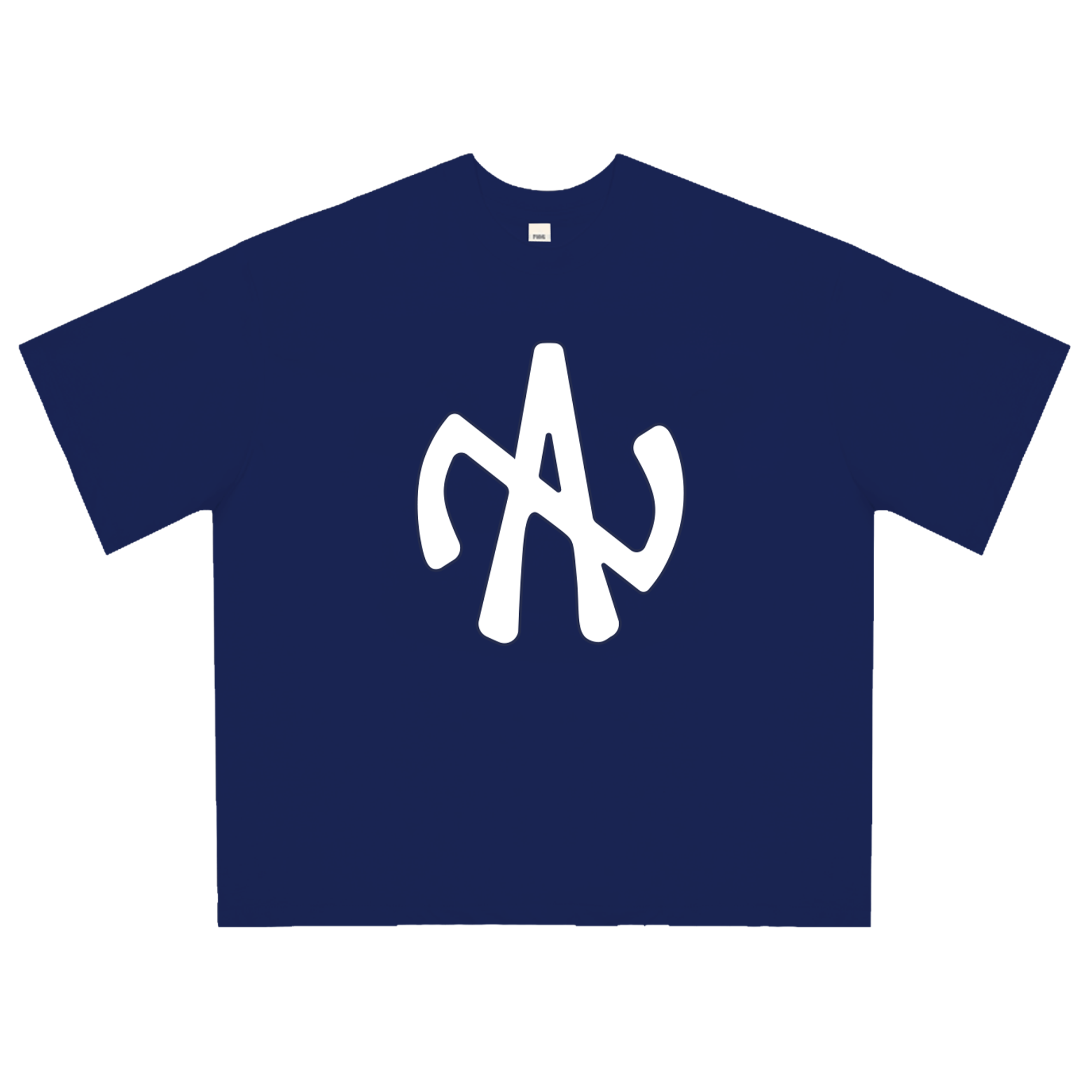 NA Boxy T-shirt Blue