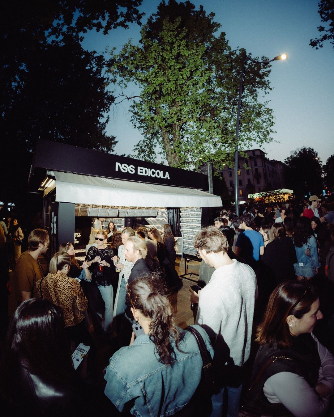 Edicola Italiana Launch Event Piazza Bruno Buozzi, Milano