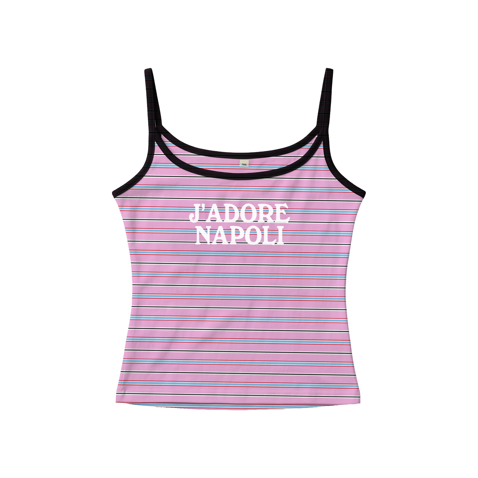J'Adore Napoli Stripes Tanktop Pink