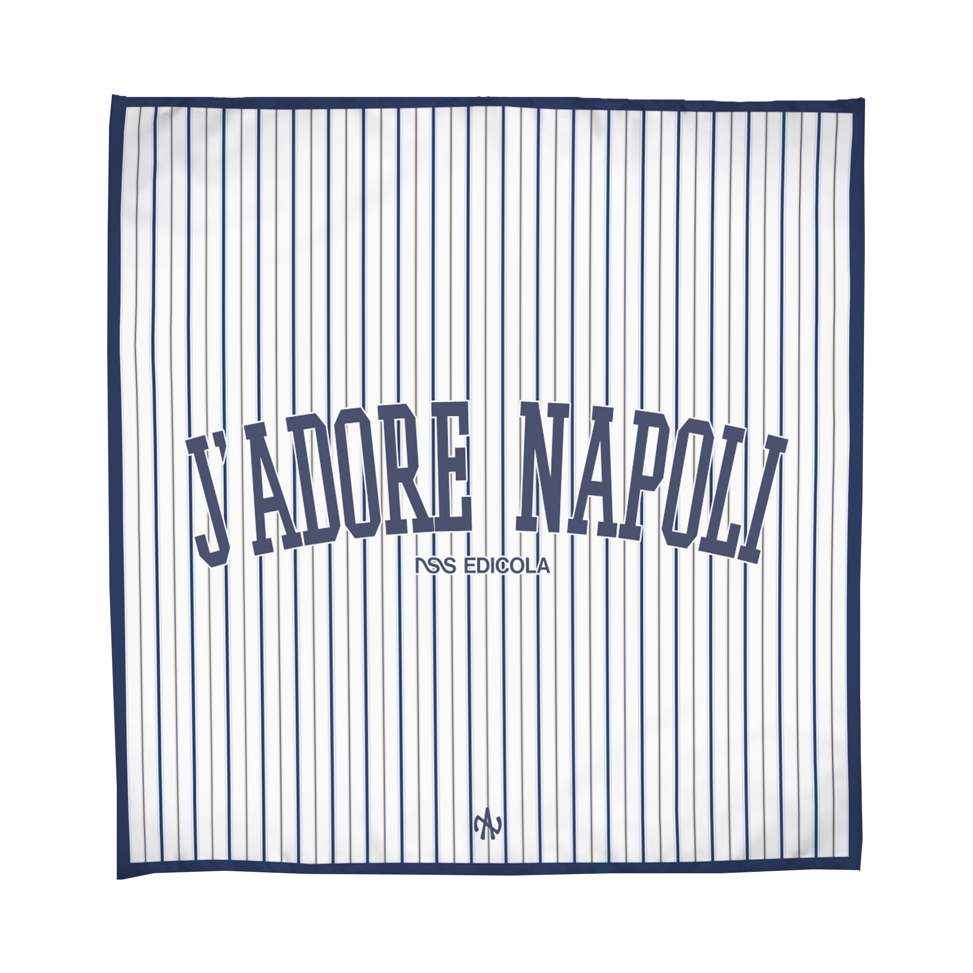 J'Adore Napoli Foulard White