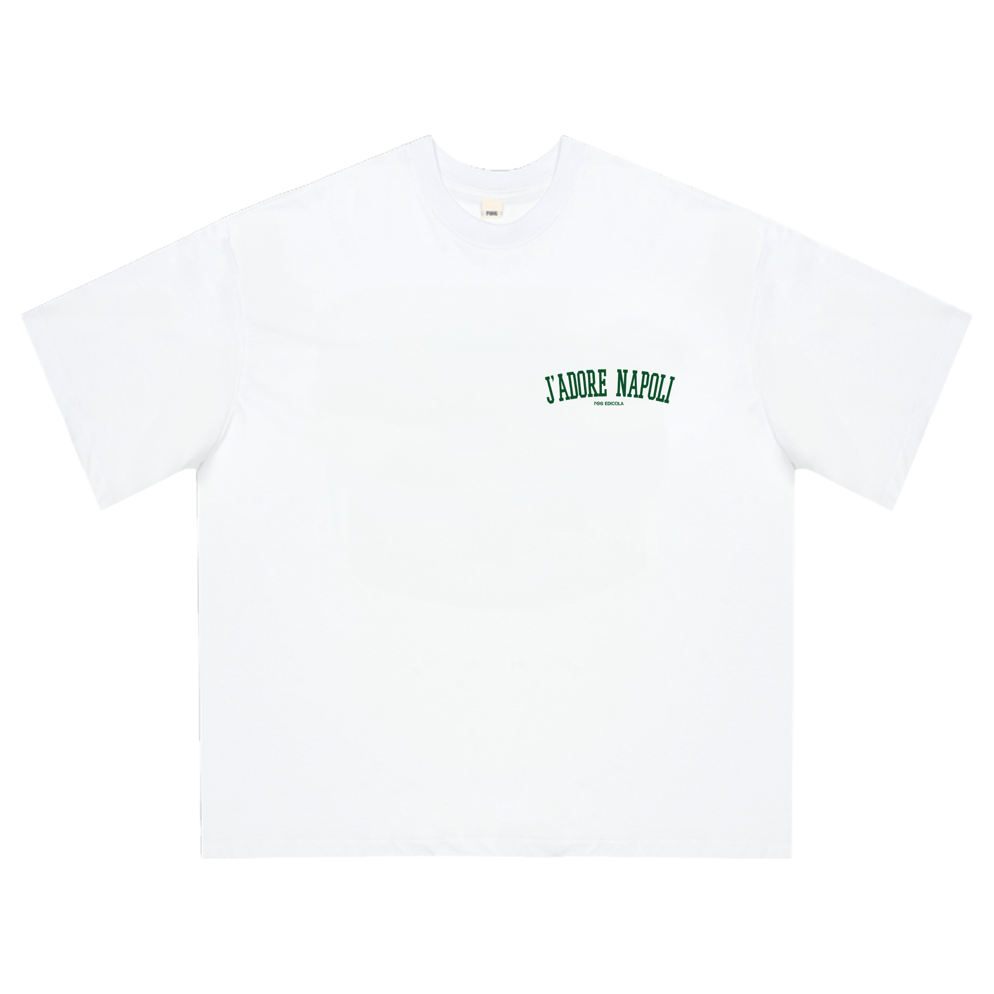 Giallo Napoletano Boxy T-shirt White