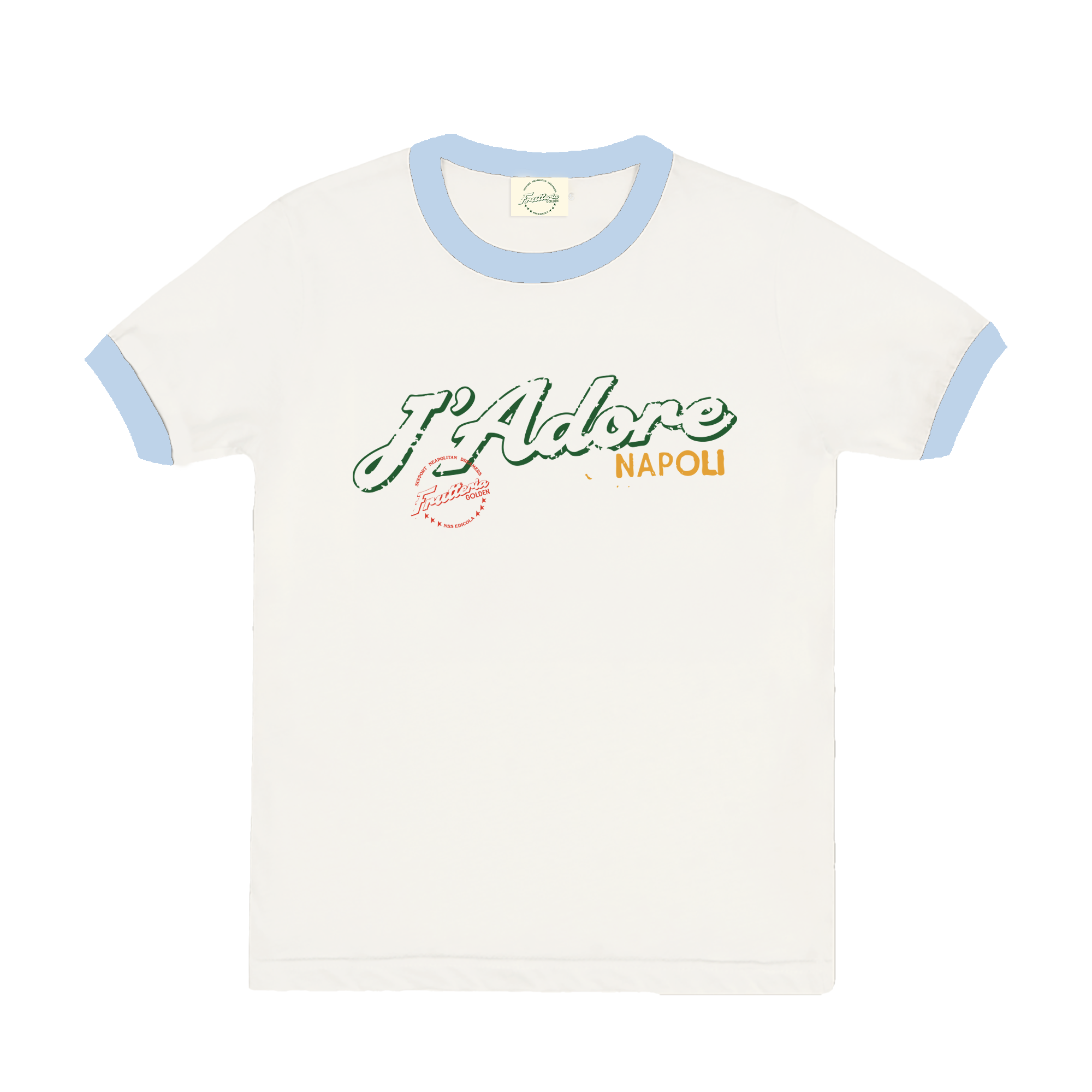 J'Adore Napoli Frutteria Golden Ring Tee Off-White