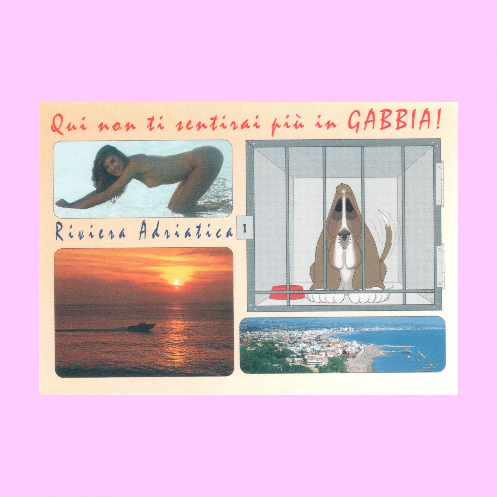 L'estate italiana attraverso le immagini delle cartoline Su Instagram c'è un account che raccoglie tutte le cartoline più trash dagli anni Ottanta a oggi: @cartoleena | Image 264604