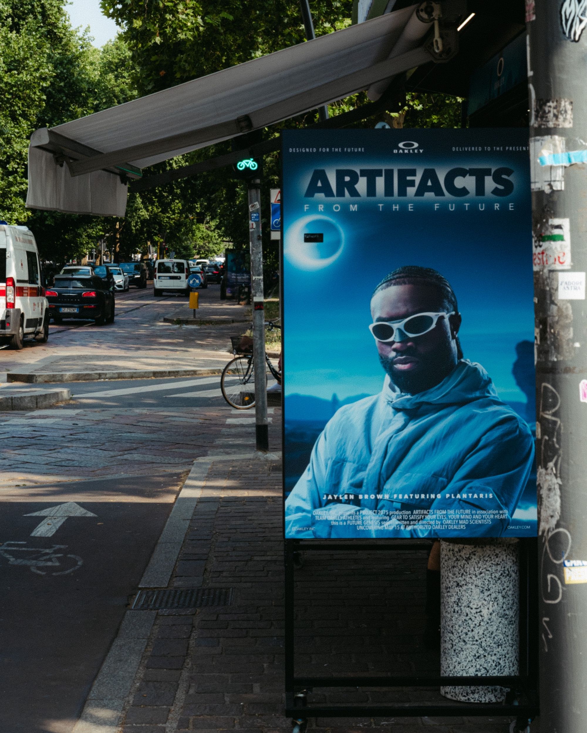 What went down at Oakley's “Artifacts from the Future” event at nss edicola For the occasion, our newsstand also became futuristic | Image 569559