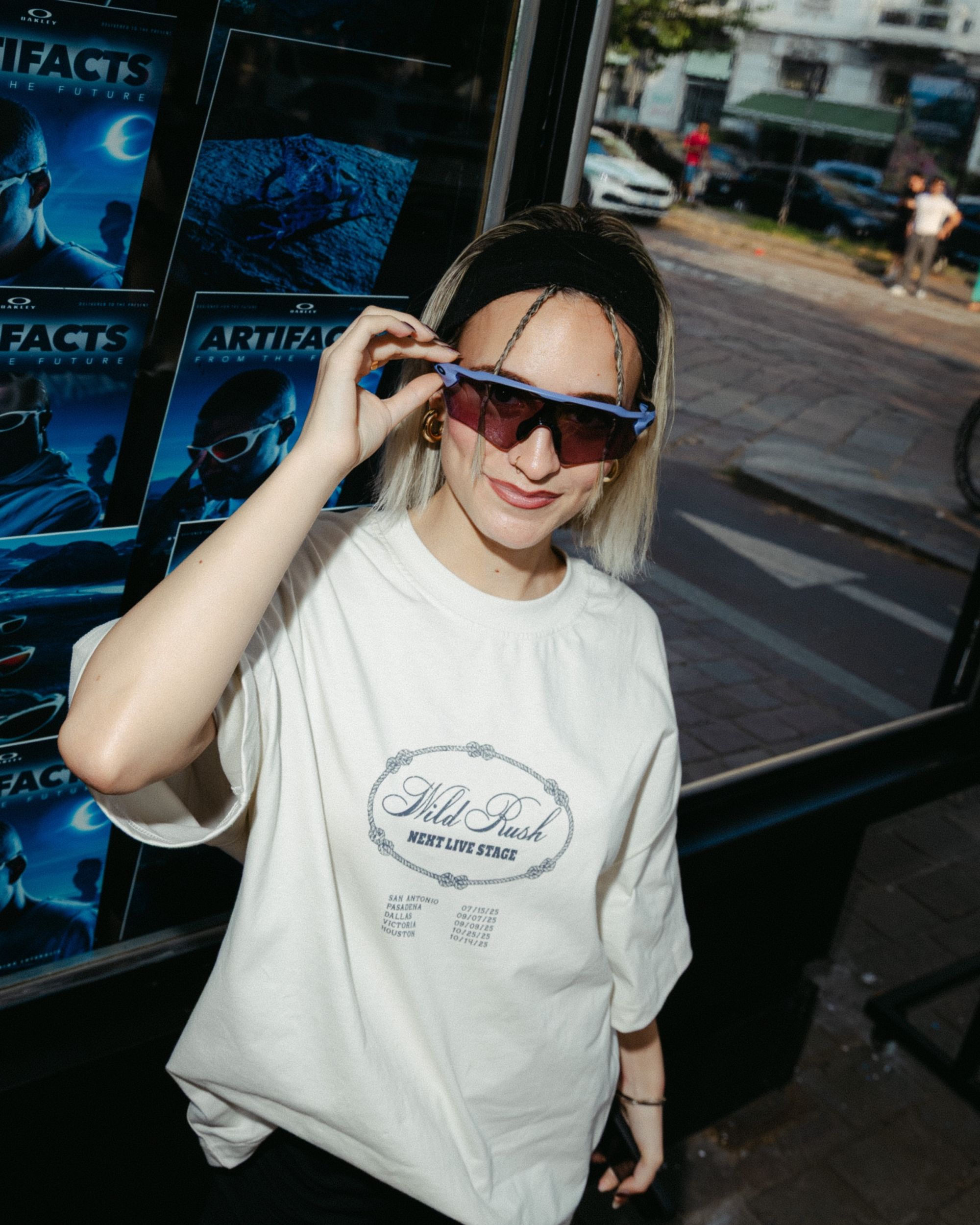 What went down at Oakley's “Artifacts from the Future” event at nss edicola For the occasion, our newsstand also became futuristic | Image 569543