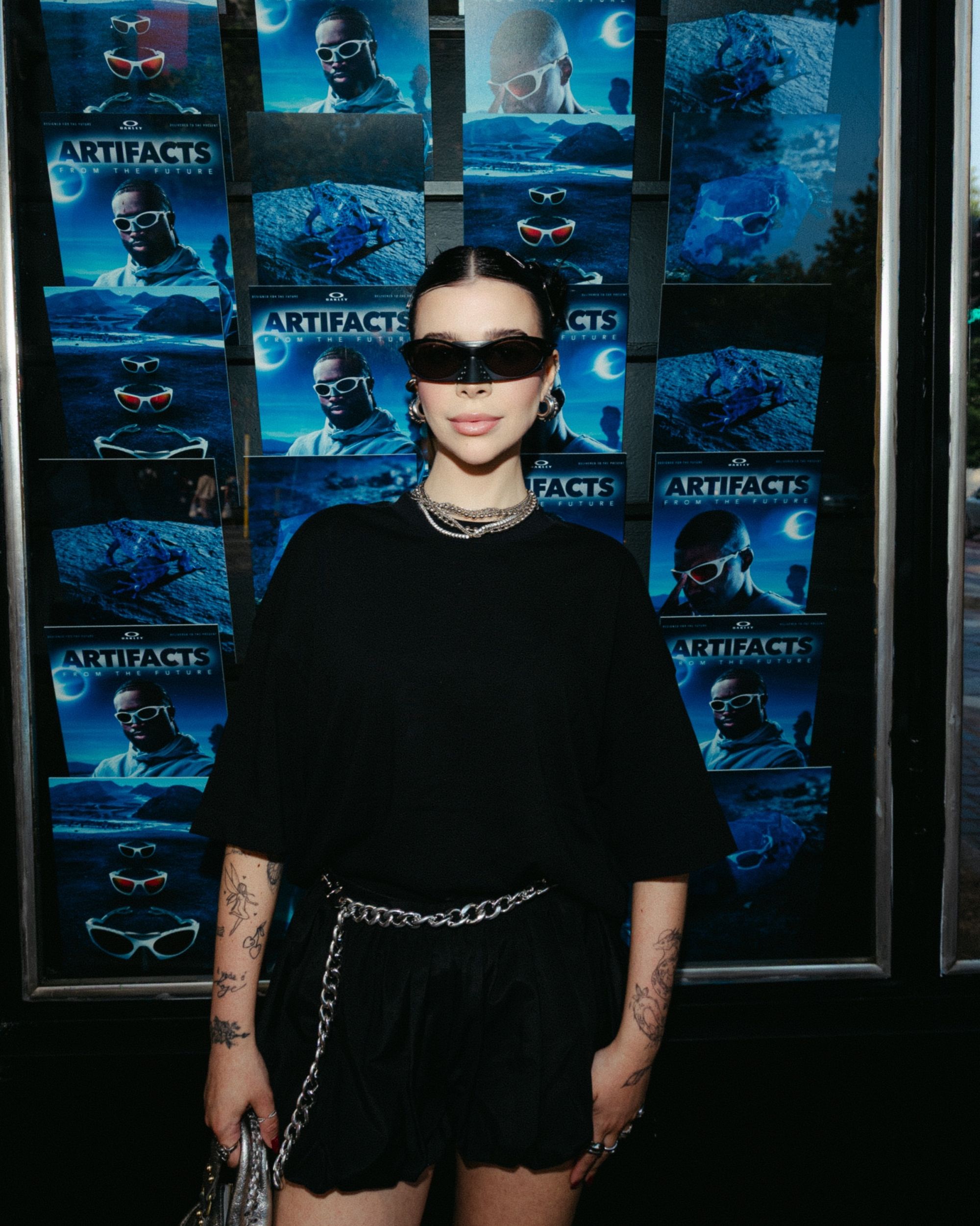 What went down at Oakley's “Artifacts from the Future” event at nss edicola For the occasion, our newsstand also became futuristic | Image 569541