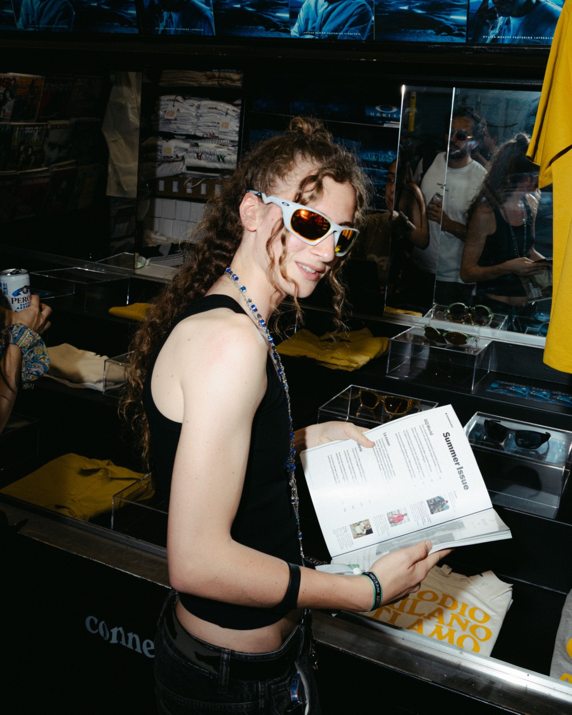 What went down at Oakley's “Artifacts from the Future” event at nss edicola For the occasion, our newsstand also became futuristic | Image 569522