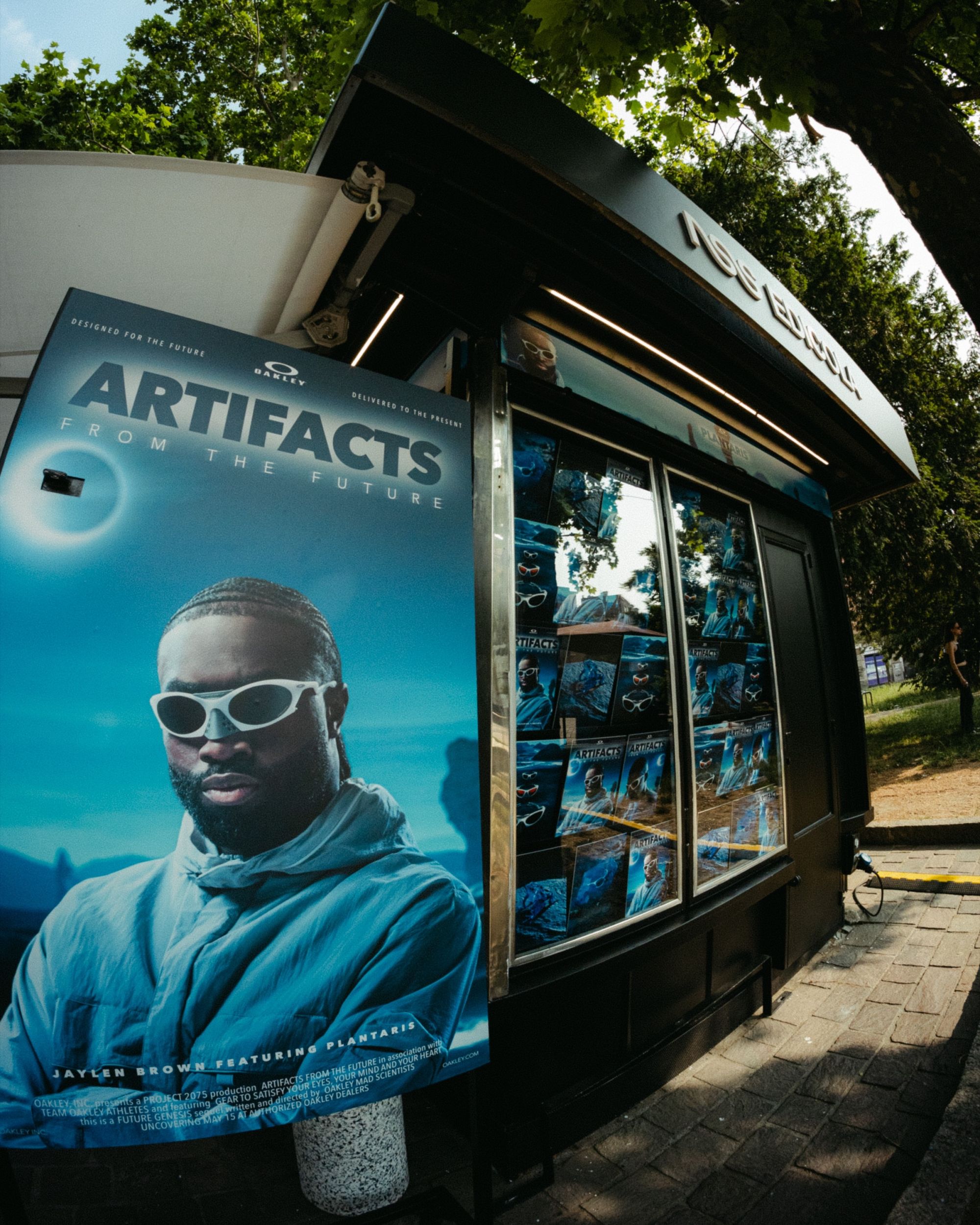 What went down at Oakley's “Artifacts from the Future” event at nss edicola For the occasion, our newsstand also became futuristic | Image 569569