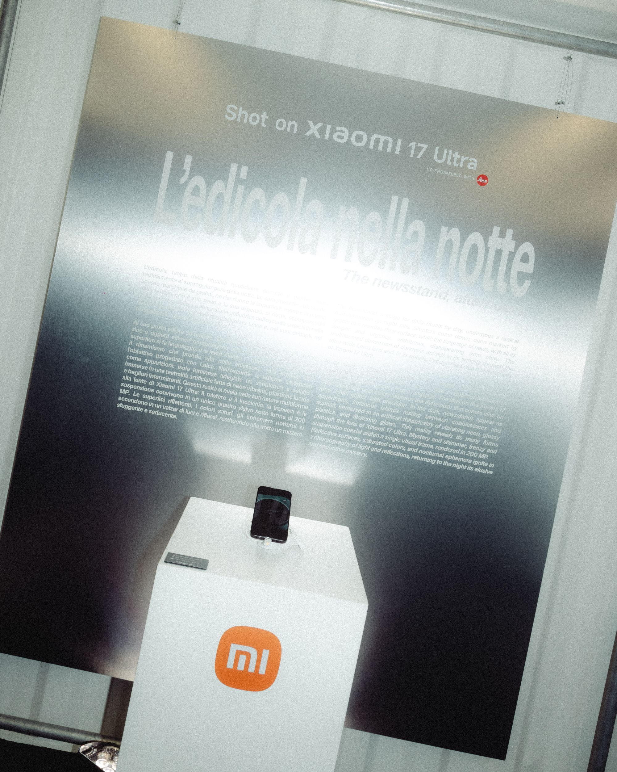 nss edicola e Xiaomi presentano L’edicola nella notte alla Milano Design Week 2026 Con il free press Edicola Italiana ed una mostra dedicata