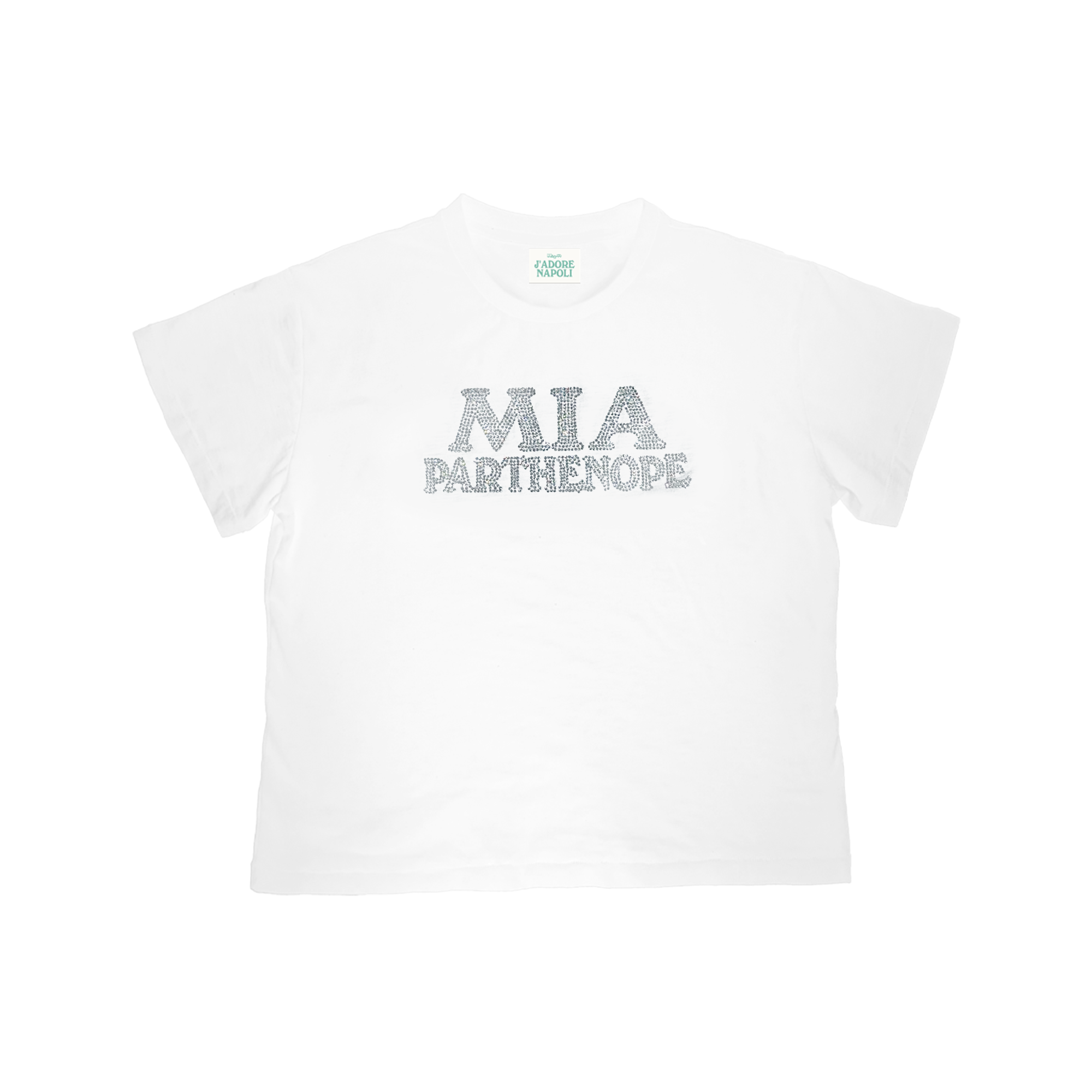 Boxy Slim T-Shirt Mia Parthenope White