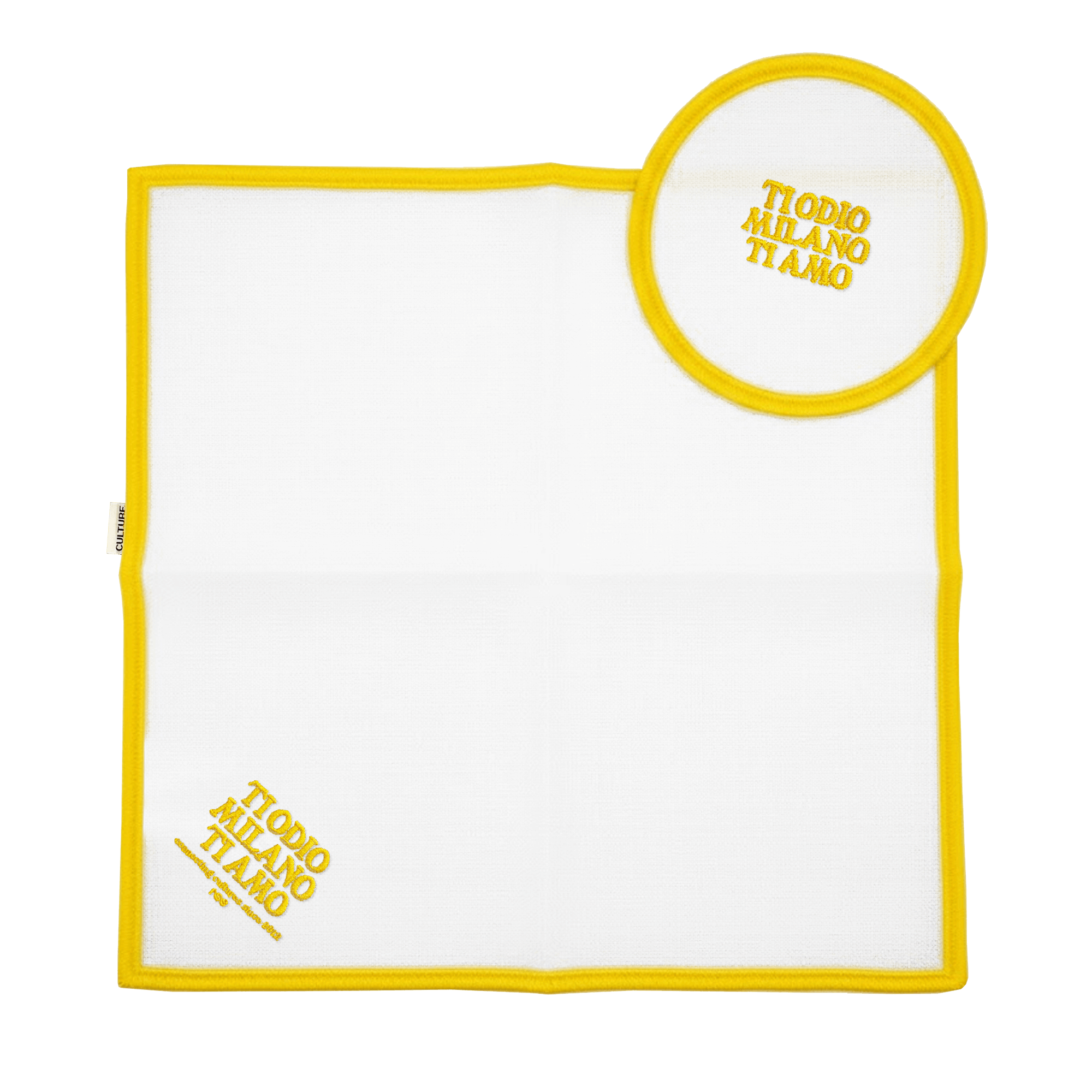 Table Set White/Yellow